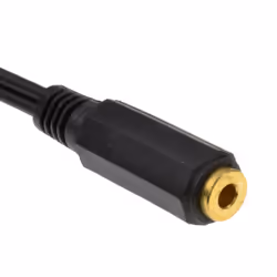 kenable 006477 audio cable 0.5 m 3.5mm Black