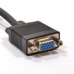 kenable 006485 VGA cable 0.5 m VGA (D-Sub) Black