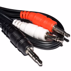 kenable 006492 audio cable 1 m 3.5mm 2 x 3.5mm Black