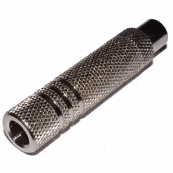kenable 006496 cable gender changer RCA 6.35mm Metallic