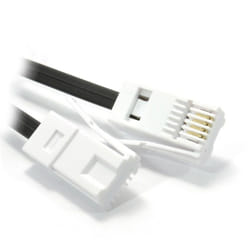 kenable 006529 telephone cable 1 m Black