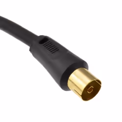 kenable 006570 coaxial cable RG-59/U 2 m RF Black