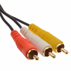 kenable 003161 audio cable 2 m 3.5mm 3 x RCA Black
