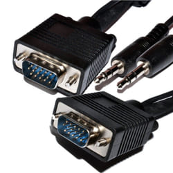 kenable 006578 VGA cable 1 m VGA (D-Sub) Black