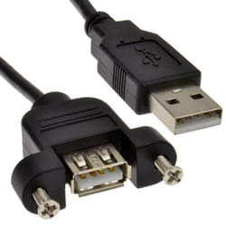 kenable 006536 USB cable USB 2.0 0.5 m USB A Black