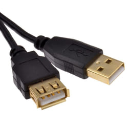 kenable 006622 USB cable USB 2.0 1.8 m USB A Black