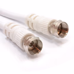 kenable 006640, 1.5 m, RG-59, F, F, White