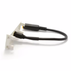 kenable Ready Made Faceplate Module 3.5mm Stereo Jack Panel Mount Stub 15cm