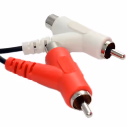 kenable 006690 audio cable 0.5 m 2 x RCA Black, Red, White
