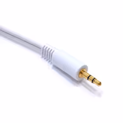 kenable 006713 audio cable 0.2 m 3.5mm 2 x 3.5mm White