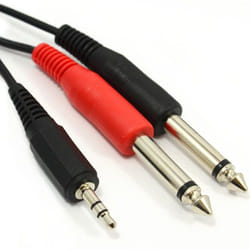 kenable 006793 audio cable 1.2 m 3.5mm Black