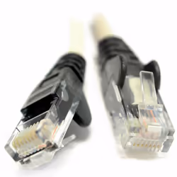 kenable Network Cat 5E CCA Crossover Cable Connect Two PCs Together 1m