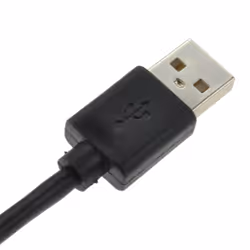 kenable 006859 USB cable USB 2.0 0.25 m Micro-USB B USB A Black