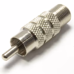kenable 006879 cable gender changer RCA F type Metallic