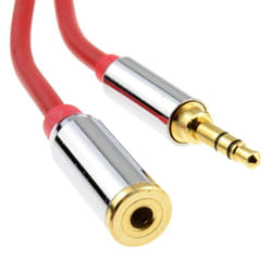 kenable 006918 audio cable 1.5 m 3.5mm Red
