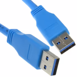 kenable 006958, 1 m, USB A, USB A, USB 3.2 Gen 1 (3.1 Gen 1), 5 Gbit/s, Blue