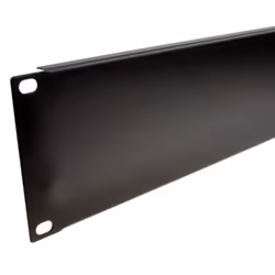 kenable 2U Blanking Plate for Comms Data Cabinet Rack 19 Black