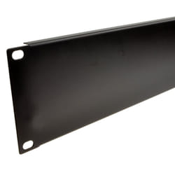 kenable 2U Blanking Plate for Comms Data Cabinet Rack 19 Black