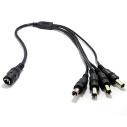 kenable 006988 power cable Black IEC Type A (5.5 mm, 2.1 mm)