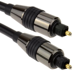 kenable 006998 audio cable 1 m TOSLINK Black