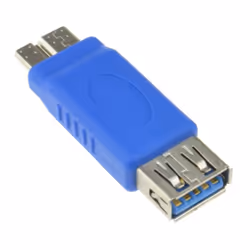 kenable 007005, USB 3.0 Micro B, USB 3.0 A, Blue