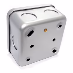 kenable 007039 socket-outlet Type G (BS 1363) Metallic