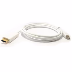 kenable 007122 video cable adapter 1 m Mini DisplayPort HDMI Type A (Standard) White