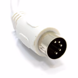SoundLab MIDI 4 Core Screened 5 Pin Din To 5 Pin Din Lead 1.2m WHITE