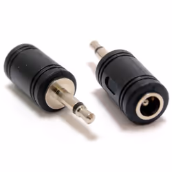 kenable 007297, 3.5mm, DC 2.1mm, Black