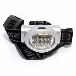 kenable 8 LED Ultra Bright Headlight Torch for Camping or Jogging   Cycling