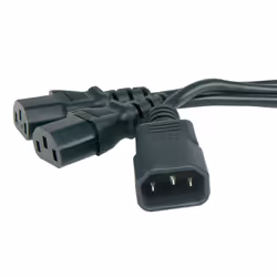 kenable 007333, 2.5 m, C14 coupler, 2 x C13 coupler, 240 V