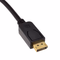 kenable 007341 video cable adapter 2 m HDMI Type A (Standard) DisplayPort Black