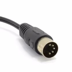 kenable 007350 audio cable 1 m DIN (5-pin) 2 x RCA Black