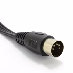 kenable 007352 audio cable 1 m DIN (5-pin) 4 x RCA Black