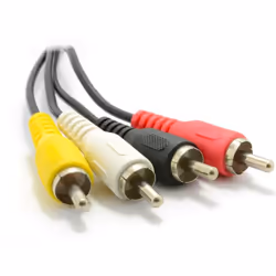 kenable 007353 audio cable 2 m DIN (5-pin) 4 x RCA Black