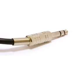 kenable 007384 audio cable 3 m 6.35mm TRS Black