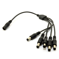 kenable 007431 cable splitter/combiner Black