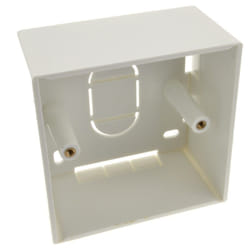 kenable 007485 outlet box White