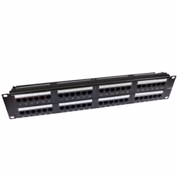 kenable 007508, RJ45, Cat5e, U/UTP (UTP), 22/26, Black, 2U