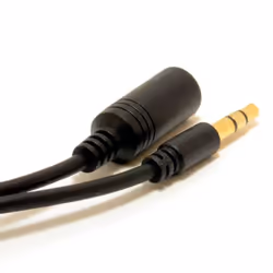 kenable 007535 audio cable 0.5 m 3.5mm Black