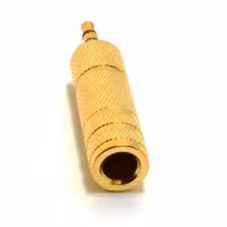 kenable 007542 cable gender changer 3.5mm 6.35mm Gold