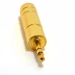 kenable 007542 cable gender changer 3.5mm 6.35mm Gold