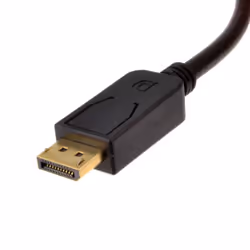 kenable 007546 video cable adapter HDMI Type A (Standard) DisplayPort Black