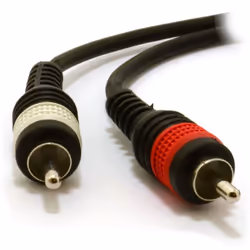 kenable 007549 audio cable 1.2 m 3.5mm 2 x RCA Black