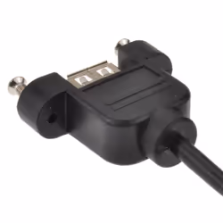 kenable 004323 USB cable USB 2.0 1 m USB A Black