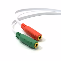 kenable 007635 audio cable 3.5mm 2 x 3.5mm White