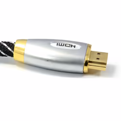kenable HQ Braided 4k 2k High Speed HDMI 1.4 3D TV Cable Metal Ends 1.5m