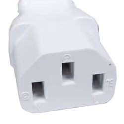 kenable 007659 power cable White 1.8 m C14 coupler C13 coupler