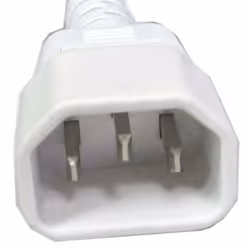 kenable 007659 power cable White 1.8 m C14 coupler C13 coupler