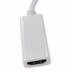 kenable 007684, 0.15 m, Mini DisplayPort, HDMI Type A (Standard), Male, Female, White